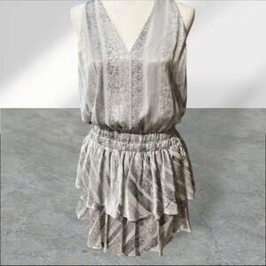 Ramy Brook‎ Avery Silver Sleeveless Dress